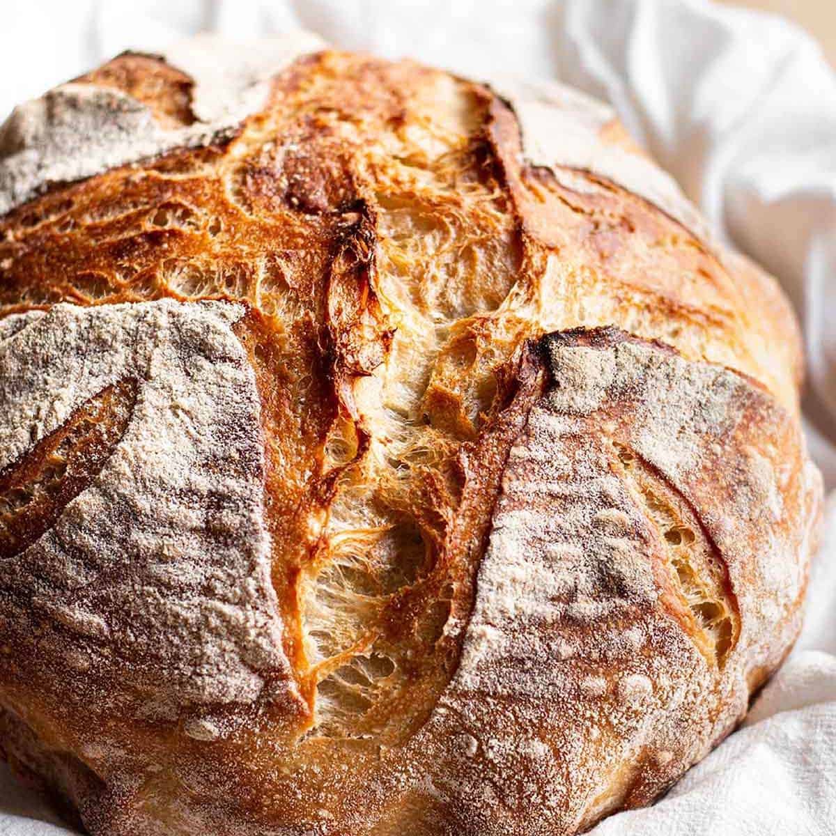 Crusty Sourdough Boule (Perfect Artisan Bread at Home)